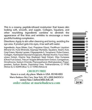 Mario Badescu Cellufirm Face Moisturizer - Peptide & Collagen Cream for All Skin Types (2 Fl Oz) - Hydrate & Revitalize - International Shipping Available - Buy Online on GoSupps.com