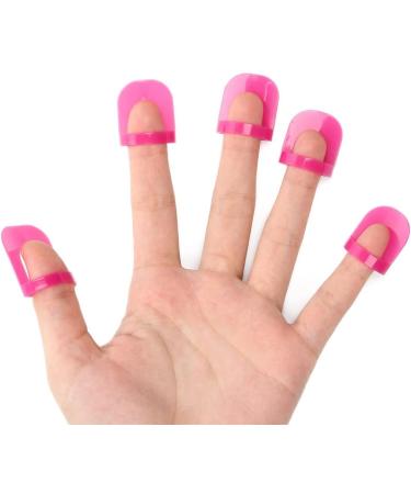 Buy Kztha 26pcs Nail Polish Template Kit | Reusable Nail Art Edge Skin Barrier & Tools for Perfect Paint Protection - Buy Online on GoSupps.com