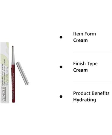 Clinique Quickliner Intense 06 Intense Cranberry Lip Liner 0.26g 06 Intense Cranberry 1 count (Pack of 1) - Buy Online on GoSupps.com