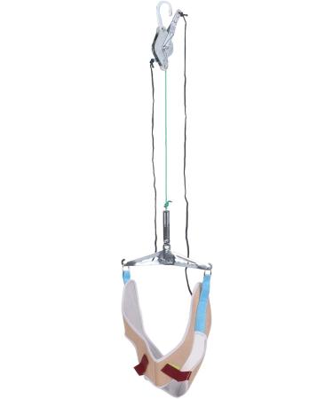 Neck Traction Device - Ergonomic Door Tool for Physical Therapy | Stainless Steel Relief for Herniated Discs - Buy Online on GoSupps.com