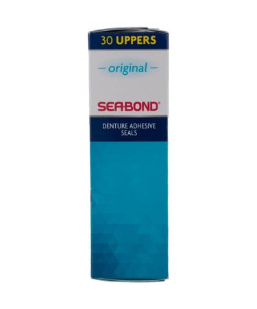 Sea-Bond Denture Adhesive Seals Uppers Original - 30 ea Pack of 5 - Buy Online on GoSupps.com