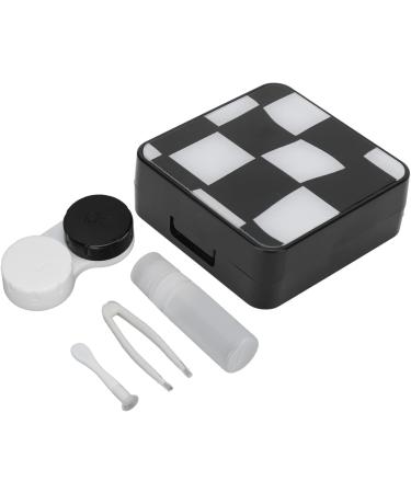 Verdant Touch Mini Contact Lens Remover & Portable Storage Box - Travel & Outdoor Friendly Black & White - Multi-Color Lentil Holder 60x180 cm - Buy Online on GoSupps.com