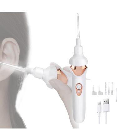 GYMO Ear Curette Ear Scoops for Ear Cleaning Ear Wax Removal Tool -Ear Cleaner Removal Ear Massage Cleaning Tool Earwax Remover Tools Comfortable Ear Wax Removal Kit Tool Set White