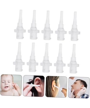 HOMOCONO 30pcs Disposable Ear Cleaning Tips Replacement Tips for Ear Irrigation Systems Safe Material Smooth Compatible Wash Systems Efficient Wax Removal - Buy Online on GoSupps.com