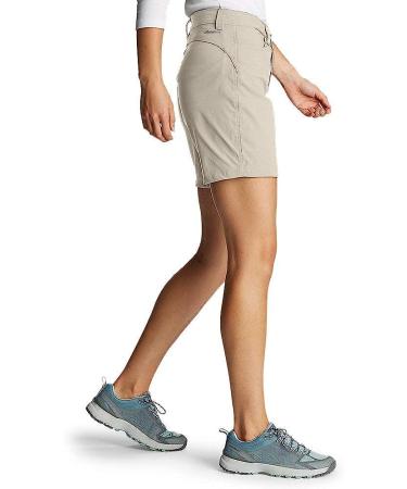 Eddie Bauer Women's Guide Pro Shorts 8 - Pumice Rainier | Performance Outdoor Shorts - Buy Online on GoSupps.com