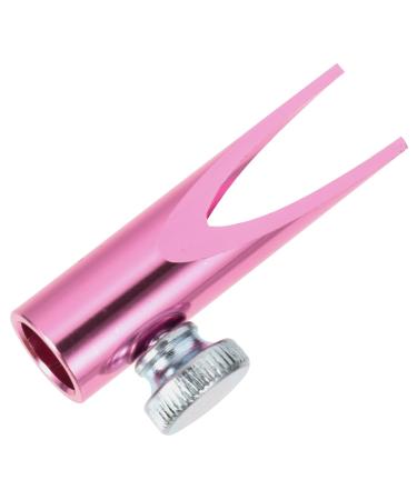 DOITOOL Eyebrow Sharpening Tool Eyebrow Tools Hand Pencil Sharpener Color Pencil Lip Liner Sharpener Lip Liner Pencil Sharpener Makeup Gadgets Lip Pencil Aluminum Alloy Pink Metal Student Pink 4.5x2cm