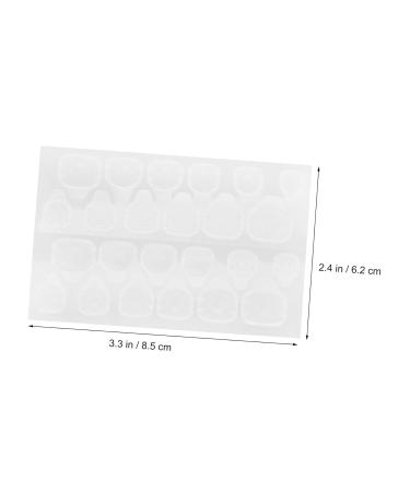 DOITOOL 15sheets Nail Jelly Glue Nail Art Supply Sweatproof Nail Glue Clear Nail Tabs Glue Stickers Fake Nail Glue Professional Fake Nails Glue Manicure Glue Nail Piece Pink Invisible - Buy Online on GoSupps.com