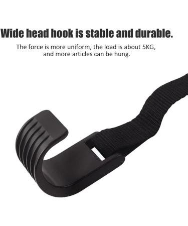 Multi-Functional Auto Car Seat Headrest Hanger Bag Hook Holder for Bag Purse Cloth Grocery Storage Auto Fastener Clip - Buy Online on GoSupps.com