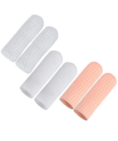 3 Pairs Finger Cots Finger Protector Finger Stall Finger Protective Cover Finger Sleeve