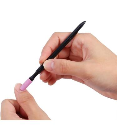 Cimenn Nail Art Cuticle Remover Quartz Pusher Stick Pen - Manicure Pedicure Repair Tool - Buy Online on GoSupps.com