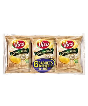 VICO - Chips La Gourmande 180G - Pack of 4 - free delivery