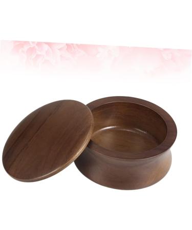 Frcolor 2-Pack Barber Soap Shell - Ancient Shaving Bowl & Brush Set | Premium Solid Wood and Bamboo Men's Shave Soap Cup for a Luxurious Grooming Experience - Buy Online on GoSupps.com