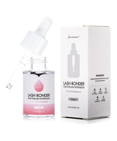 Eyelashes bonders lash bonder sealer for eyelash extension glue accelerator sealing eyelash binder accelerates the drying time of the adhesive. Extend the holding time 20 ml (peach) - Buy Online on GoSupps.com