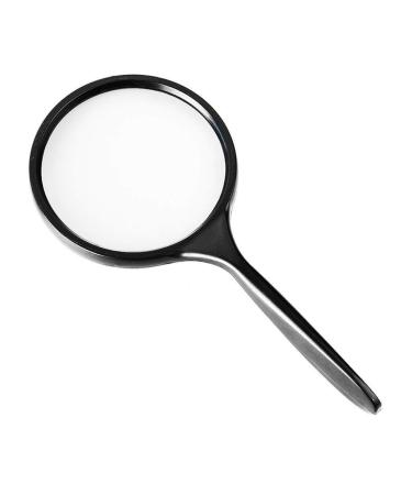 Magnifying Glasses Educational Hobby Magnifiers Light Weight Magnifying Glass Classic Shape Scratch-Resistant Handle 100Mm Large Size Lens Suitable for Reading Comfortable Anniversary