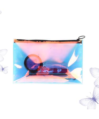 Tendycoco HOLOGY Makeup Bag | TPU Clear Travel & Home Cosmetic Organizer | Schiller Kosmetik Bag - Buy Online on GoSupps.com