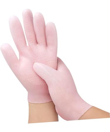 minkissy 1 Pair Nourishing Care Gloves Manicure Cuticle Spa Gloves Moisturizing Spa Gloves Skin Care Gels Gloves Hand Gloves Pink Lotion Female Moisturizing Gloves Sebs Skin Gel Girl Foot - Buy Online on GoSupps.com