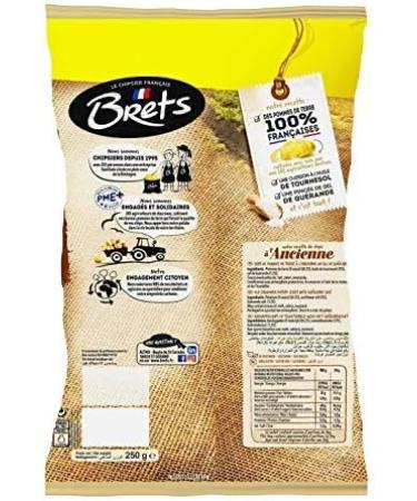 BRET'S - Old-Fashioned Chips with Gu rande Salt 250G - Pack of 3 - best offer - Buy Online on GoSupps.com