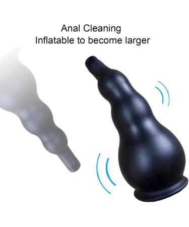 Coloring Shower with Anti-Backflow | Reusable Silicone Vaginal Cleaner Set | Inflatable & Flexible | Professional Men s Cleaner - Shop Now! - Buy Online on GoSupps.com