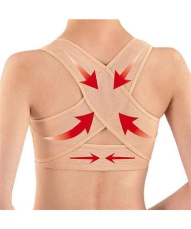 Women Back Brace Support Belt pedic Back Posture Corrector Brace Posture Shoulder Corrector Back Straightener Health Care (Beige S) Better life Black X - Buy Online on GoSupps.com