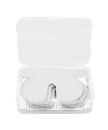 Shot Pain Blocks relieves symptoms due to vaccinations 4 pieces Shot Pain Reducer Reusable Plastic Immunization Shooting Assist Blocks for Children and Adults (White)