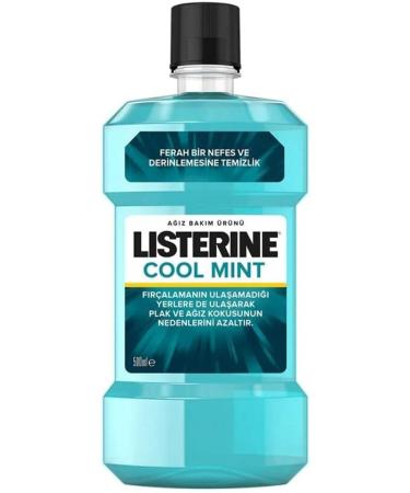 Buy Listerine Coolmint 500ml - Fresh Breath & Long-lasting Oral Care - International Shipping Available - Buy Online on GoSupps.com
