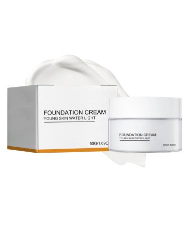 CGACCSD Moisturizing Foundation Moisturizing Concealer Foundation Long Lasting Whitening Creamy Concealer 50g Natural Color for Normal and Skin