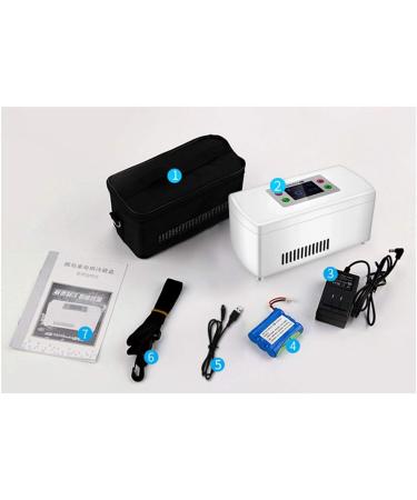 Mini Cold Boxes Portable Drug Reefer Car Refrigerator Portable Insulin Cooler 2 - Buy Online on GoSupps.com