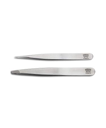 Regine Switzerland Slant Tweezer - Professional Precision Pointed Tweezer for Hair & Splinter Removal - Buy Online on GoSupps.com