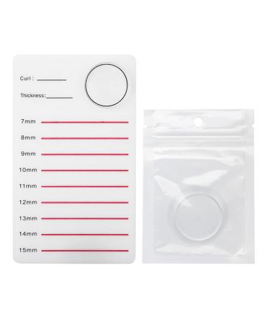 Oversized Grafting Eyelashes Stand Palette Eyelashes Extension Holder Silicone Pad Makeup Tool