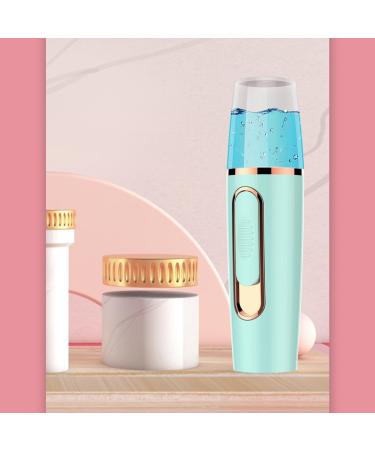 Dajidafu Mist Face Sprayer Diffuser USB Rechargeable Facial Mister Nebulizer Beauty Portable Atomizer Handheld Electric Steamer Green - Buy Online on GoSupps.com