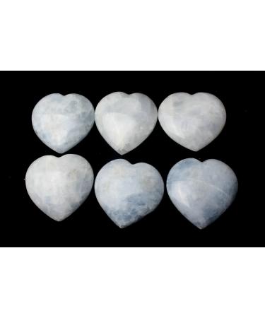3.32lb Natural Gorgeous Celestite Heart Stone. Reiki Crystal Specimen JZIGTDEM