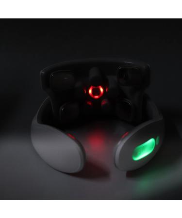 USB- heated U-Shaped Neck Massager Cushion - Soft Cotton Pillow for Home & Travel - Electric Massage Device for Relaxation - Buy Online on GoSupps.com