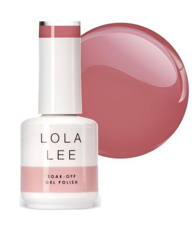 Lola Lee Gel Polish | Everything Is Just Rosy | GP188 | 15ml |Long-Lasting | Chip Proof | Soak-Off | Nail Art | Manicure & Pedicure | Easy to Apply |Salon and Home Use | LED UV Lamp