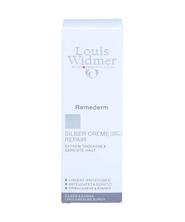 Louis Widmer Remederm Silver Cream Repair 1 pack (1 x 75 ml)