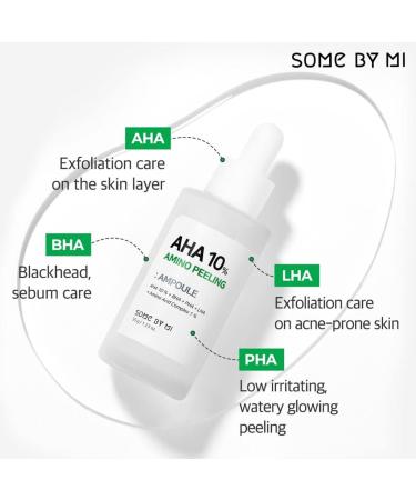 Buy SOME BY MI AHA 10% Amino Peeling Ampoule 30ml - Exfoliating Serum for Radiant Skin | International Shipping Available - Buy Online on GoSupps.com