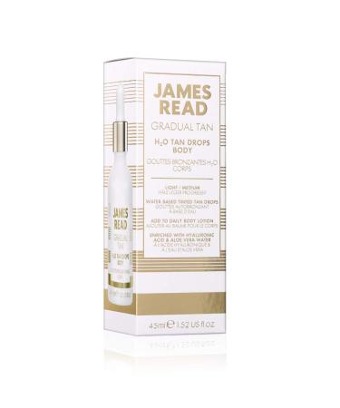 James Read Tan H2O Drops Body - 1.5 fl. oz. | Hydrating Self-Tanning Serum - Buy Online on GoSupps.com