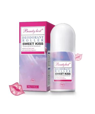 Beauty Host Deodorant Roller Set of 3 Floral World Ocean Wind Sweet Kiss Scents - Buy Online on GoSupps.com