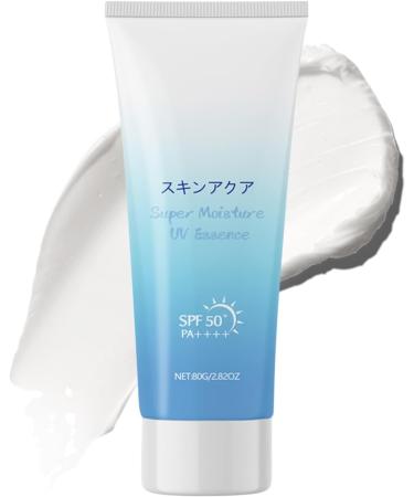 Facial Sunscreen - UV Blocking Facial Moisturizer - 4-in-1 Refreshing Sunscreen for All Skin Types Ideal for Travel & Sports 80g - Buy Online on GoSupps.com