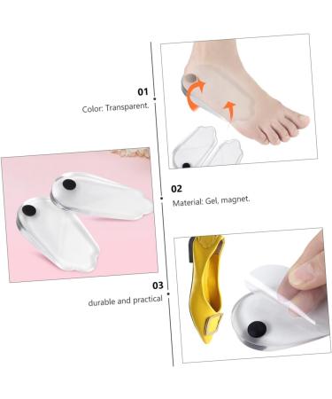Buy Gatuida 6 Pairs Heel Pad Inserts - Gel Cushion Protectors for High Heels & Flats | Unisex Shoe Pads for Bow Legs & Heel Pain Relief - International Shipping Available - Buy Online on GoSupps.com
