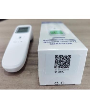 Buy Fieberhermometer Contactless Thermometer - Digital Infrared for Babies & Adults | Fever Alarm & 35 Memory Recall | Accurate LCD Display - Buy Online on GoSupps.com