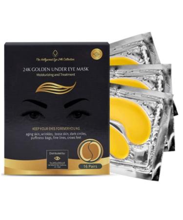 Bisou Bisou Bisou 24K Under Eye Collagen Patch & Vitamin C Serum Set for Anti-Aging - Reduce Puffy Eyes, Dark Circles, Wrinkles - Hyaluronic Acid for Smooth, Bright Skin - Buy Online on GoSupps.com