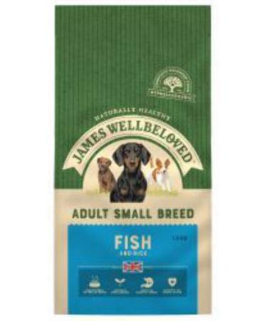 James Wellbeloved Adult Small Breed Fish and Rice Dry Mix 1.5 kg - Buy Online on GoSupps.com