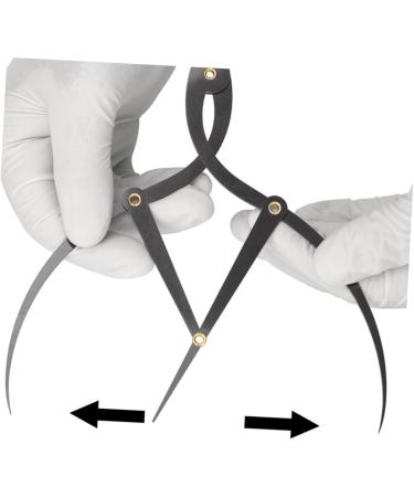 Angoily Eyebrow Positioning Ruler Compass Eyebrow Ruler Eyebrow Measuring Tool Measuring Ruler Curve - Buy Online on GoSupps.com