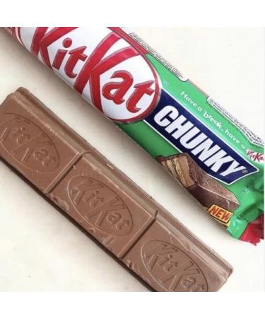 KitKat Chunky Hazelnut Cream Bar 4 x 42g Delicious Tasty And Twisty Treat Gift Hamper For Birthday Christmas Sold By Kidzbuzz - Buy Online on GoSupps.com