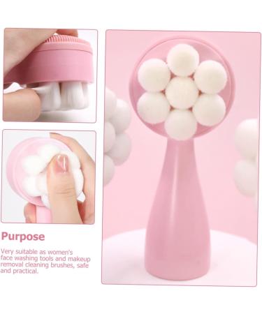 Healeved Double Sided Facial Cleansing Brush Face Silicone Scrubber Brush Manual Facial Brush Face Cleansing Tool Home Facial Brush Facial Cleaning Brush Women Facial Brush Face Brush - Buy Online on GoSupps.com