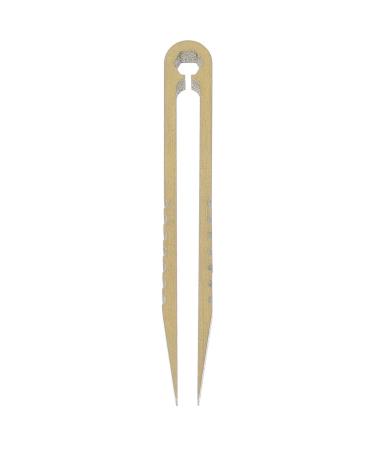 Portable Titanium Tweezer: Pick Up Mini Titanium Alloy Tweezer Mini Tool for Survival Outdoor Camping Travel Hiking Yellow