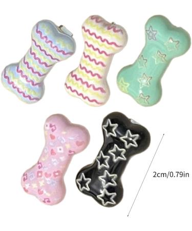 JSGHGDF Creative Bone Shape Hairpin for Taking Photo Hair Barrettes Hair Blue - Buy Online on GoSupps.com