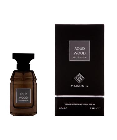 Aoud Wood EDP Eau de Parfum 2.7oz 80ml Inspired by T. Ford Oud Wood Long Lasting Perfume for Women & Men Oil based Parfums Made in Dubai - Buy Online on GoSupps.com