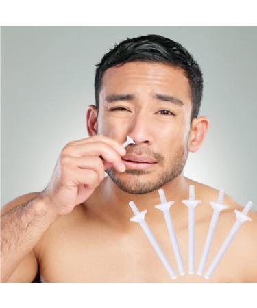 Buy KLOP256 Nose Wax Sticks - 60 Plastic Applicators for Men & Women | Clean Nostrils & Remove Nose Hair - Buy Online on GoSupps.com