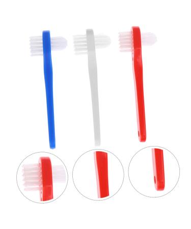Beaupretty 3 St Toothbrush - Double-Sided Prosthesis Brush for Dental Care | International Shipping - Buy Online on GoSupps.com
